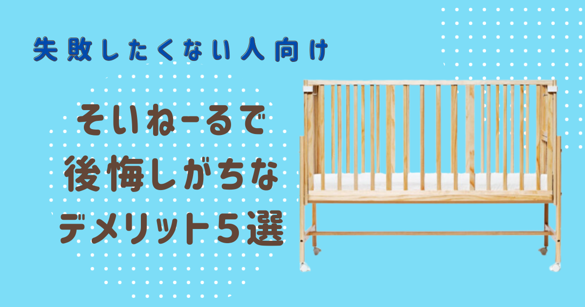 そいねーるで後悔しがちなデメリット5選！失敗したくない人向けに解説 