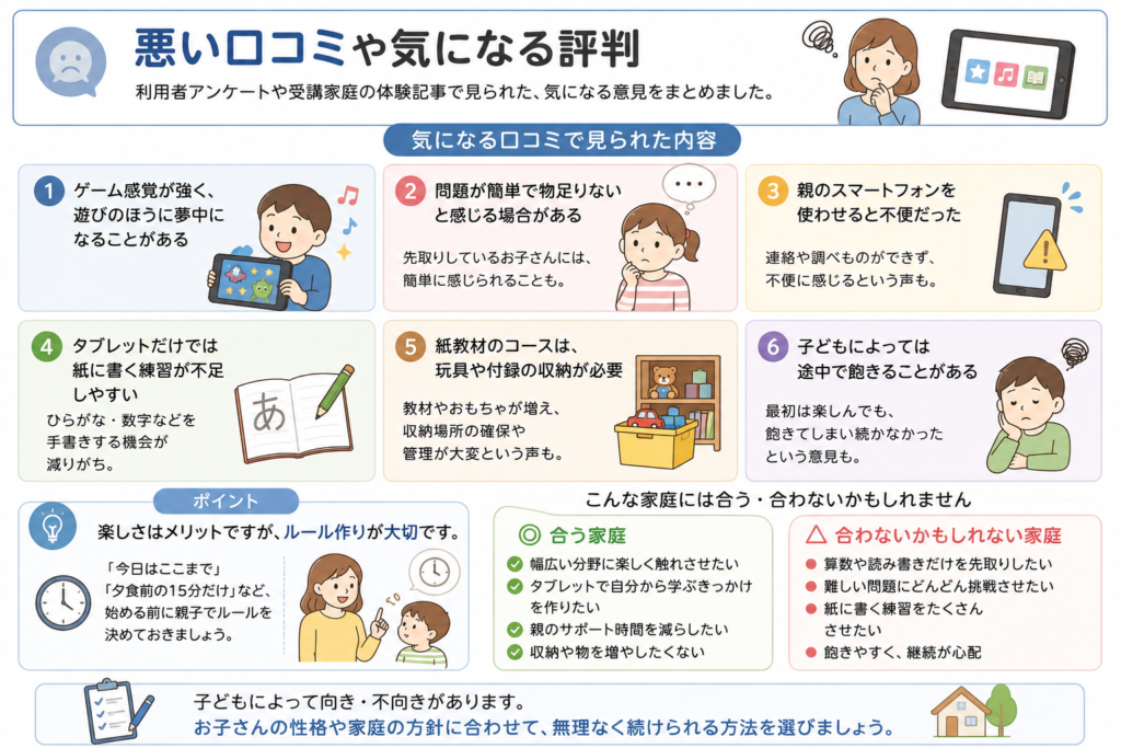 悪い口コミや気になる評判